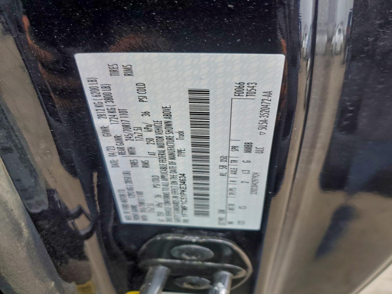 2023 FORD F150 photo 12
