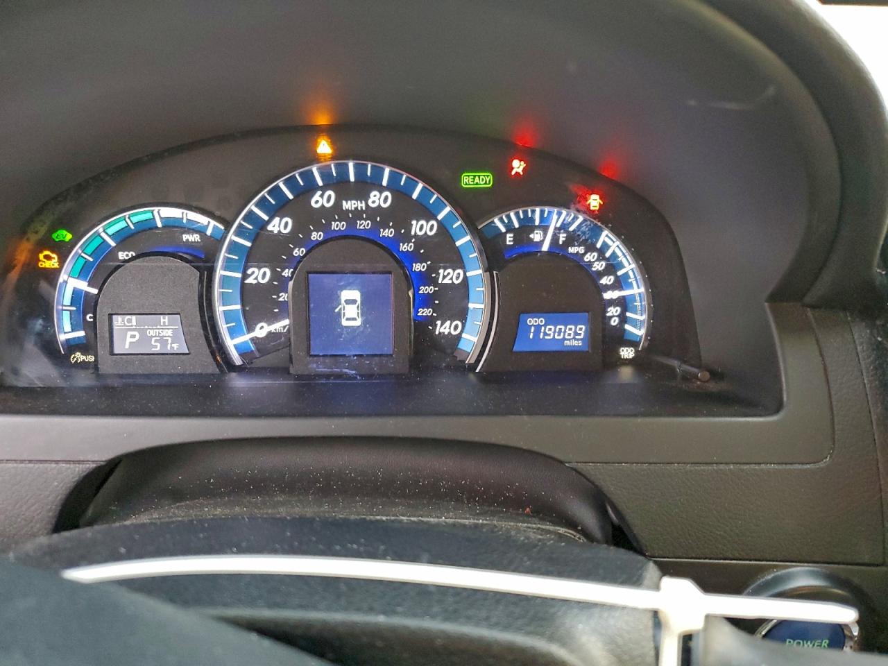2012 TOYOTA CAMRY HYBRID photo 9