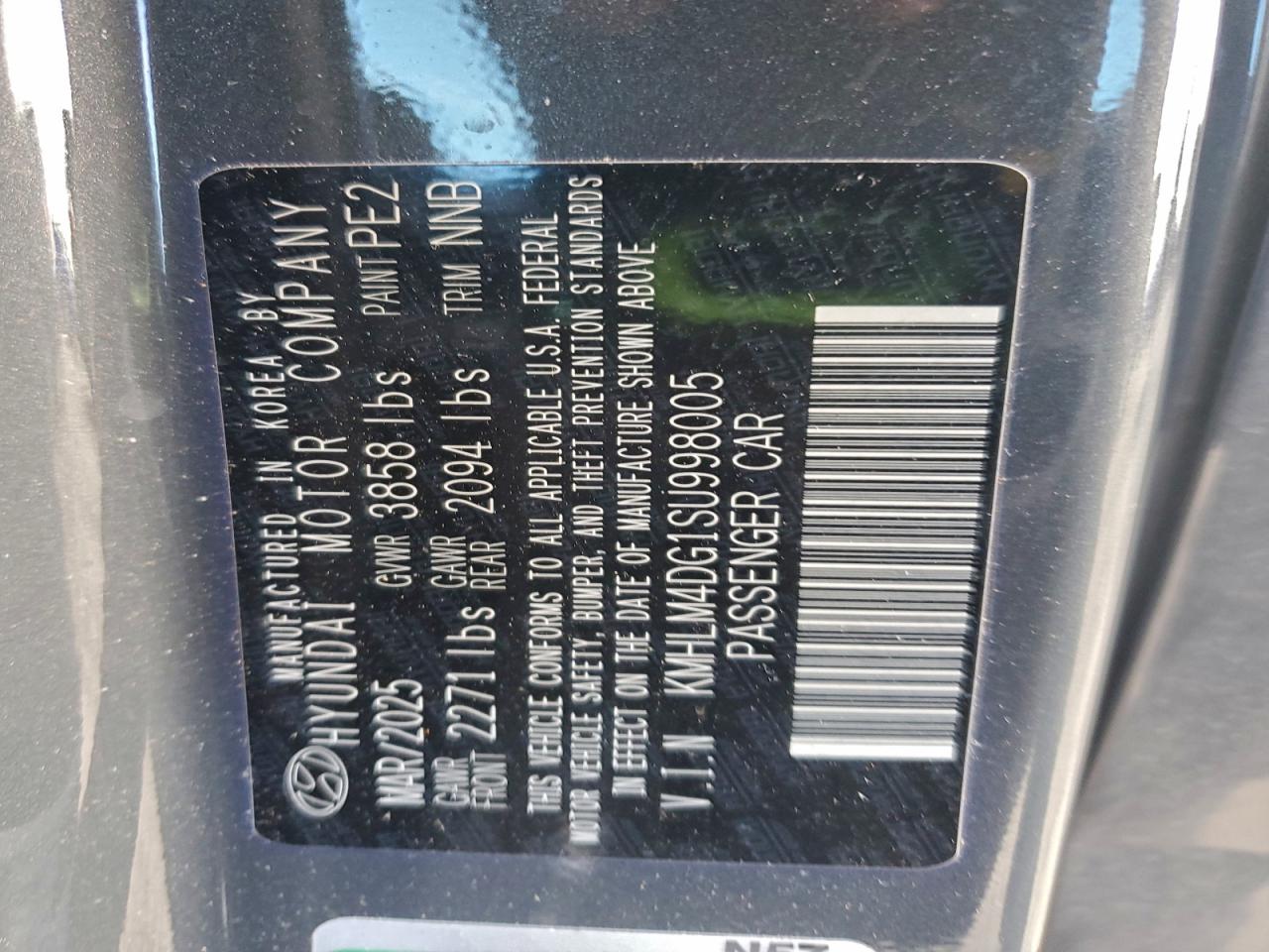 2025 HYUNDAI ELANTRA SEL SPORT photo 12