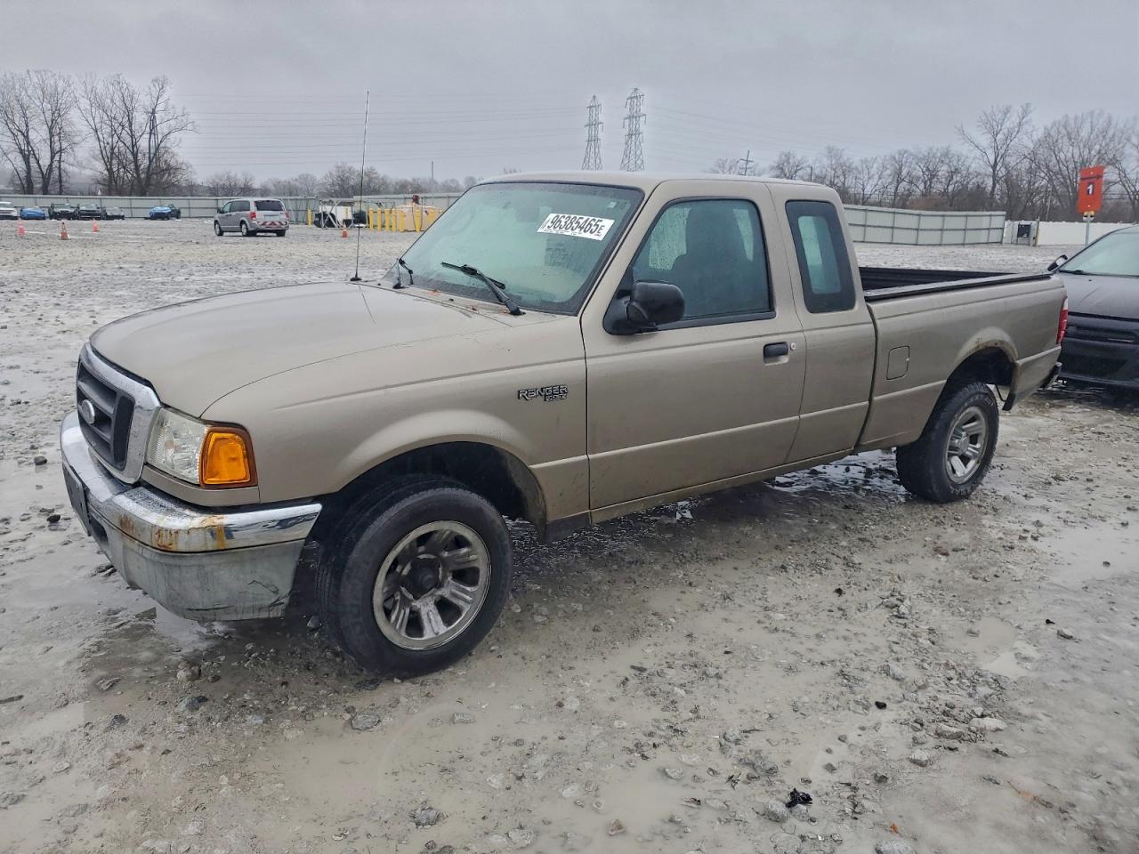 2005 FORD RANGER SUPER CAB — BURN - INTERIOR damage — photo 1