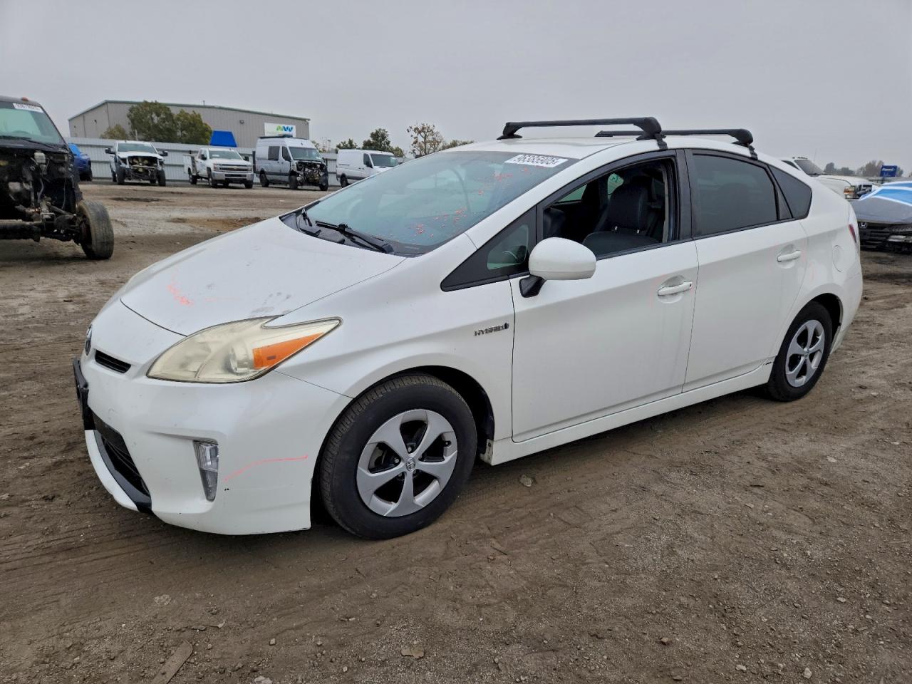 2013 TOYOTA PRIUS — SIDE damage — photo 1