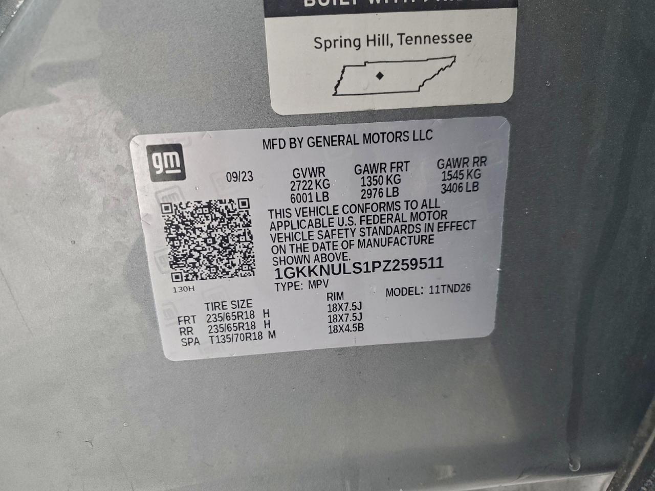 2023 GMC ACADIA SLT photo 14