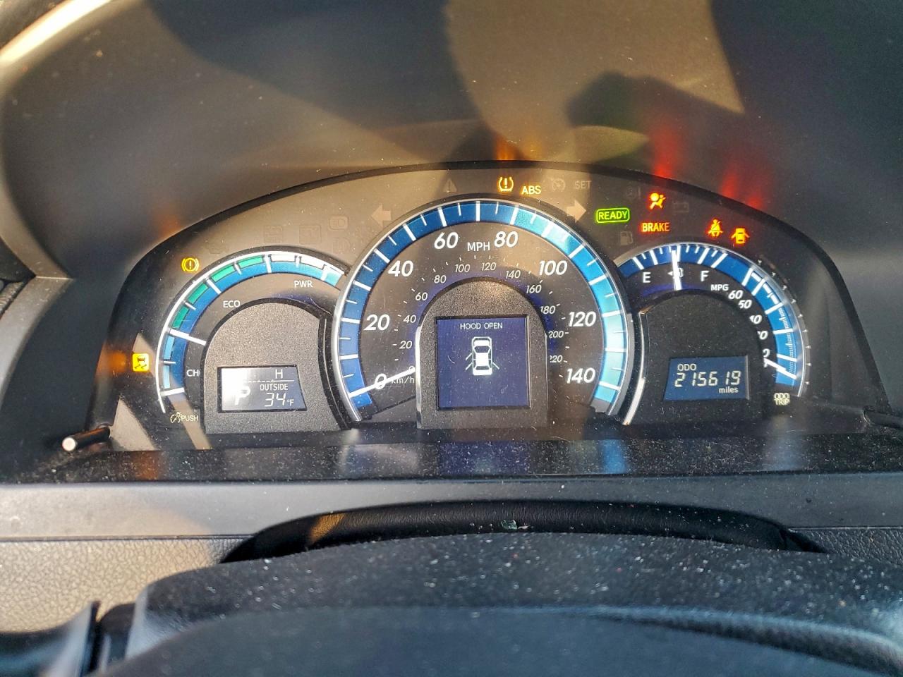 2013 TOYOTA CAMRY HYBRID photo 9