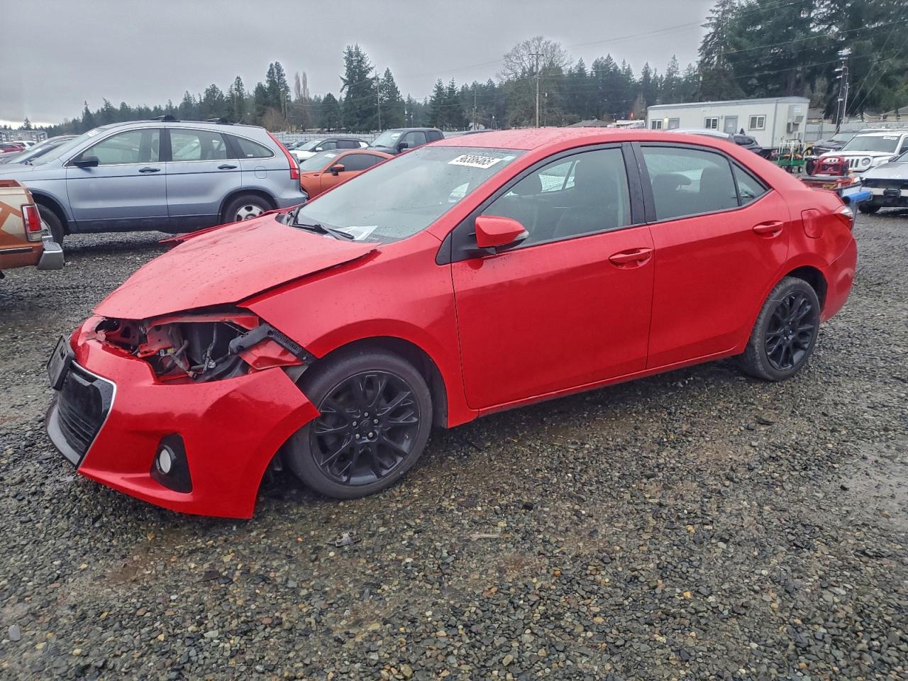 2016 TOYOTA COROLLA L — FRONT END damage — photo 1