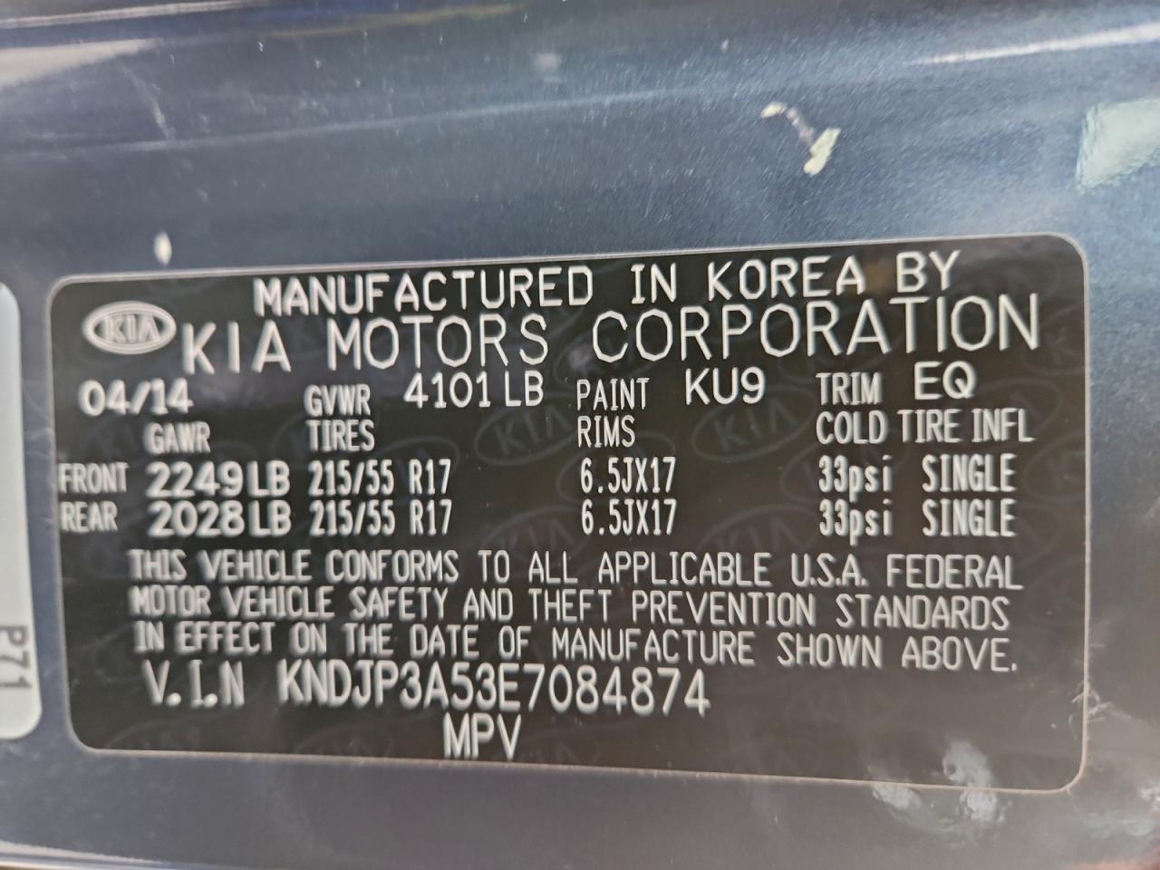 2014 KIA SOUL + photo 14