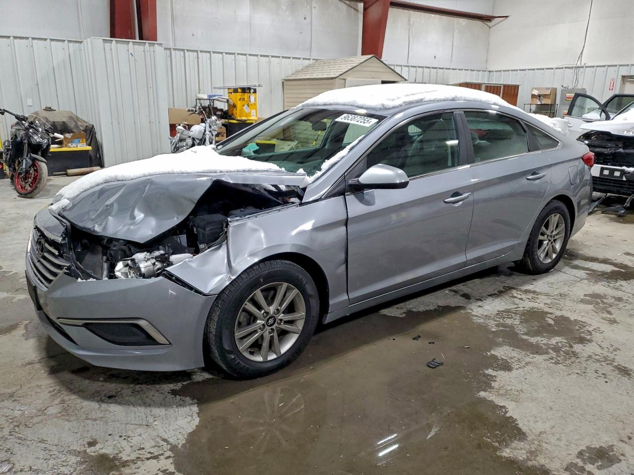 2017 HYUNDAI SONATA SE — FRONT END damage — photo 1