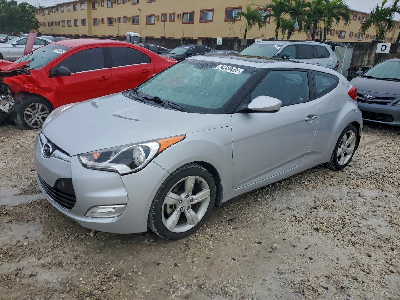 2014 HYUNDAI VELOSTER — REAR END damage — photo 1