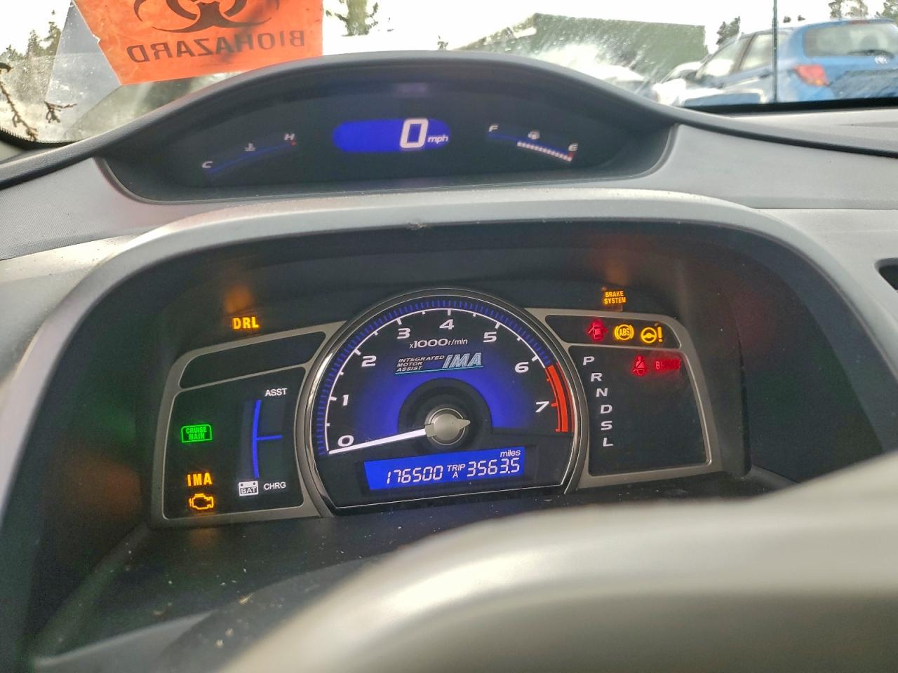 2007 HONDA CIVIC HYBRID photo 9