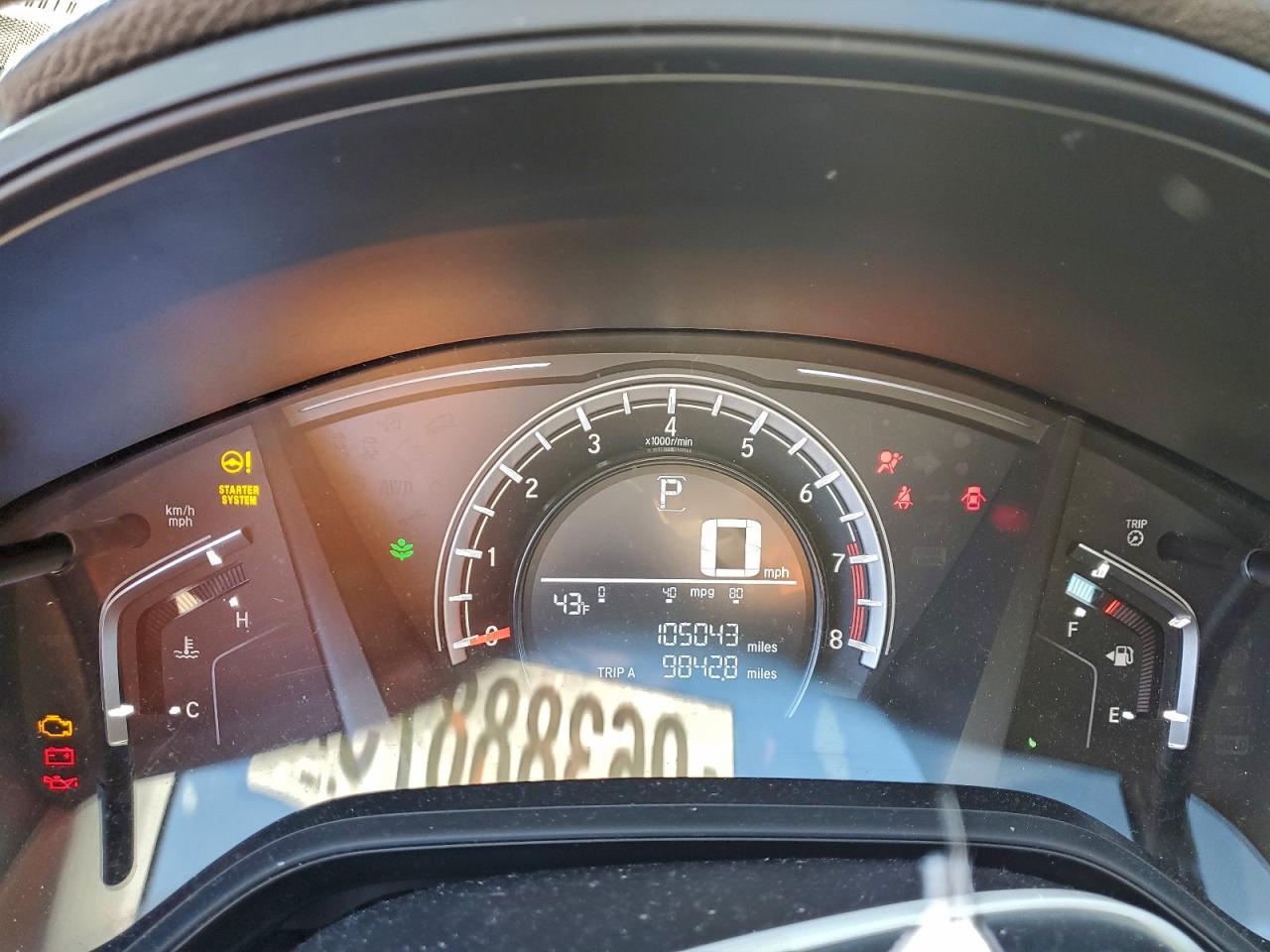 2018 HONDA CR-V LX photo 9