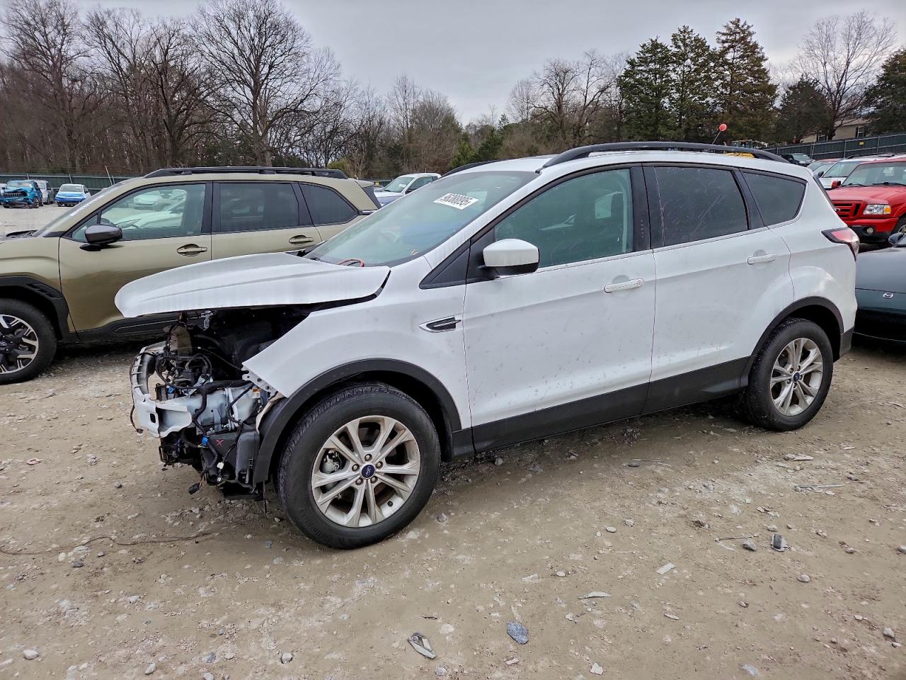 2018 FORD ESCAPE SEL — FRONT END damage — photo 1