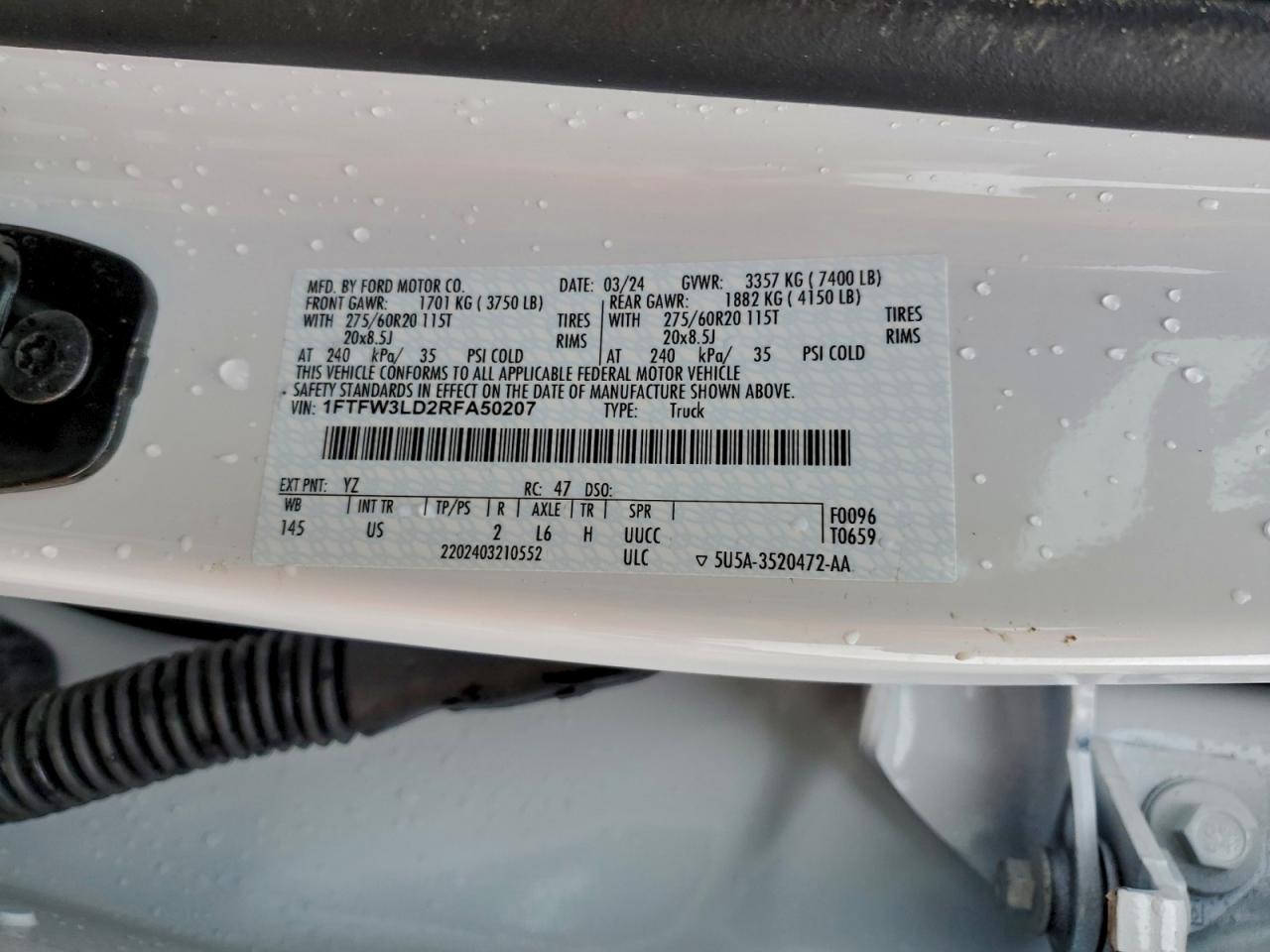 2024 FORD F150 XLT photo 23