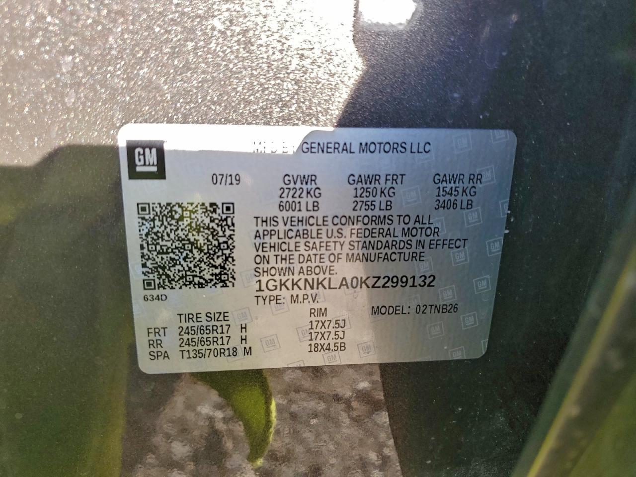 2019 GMC ACADIA SLE photo 12