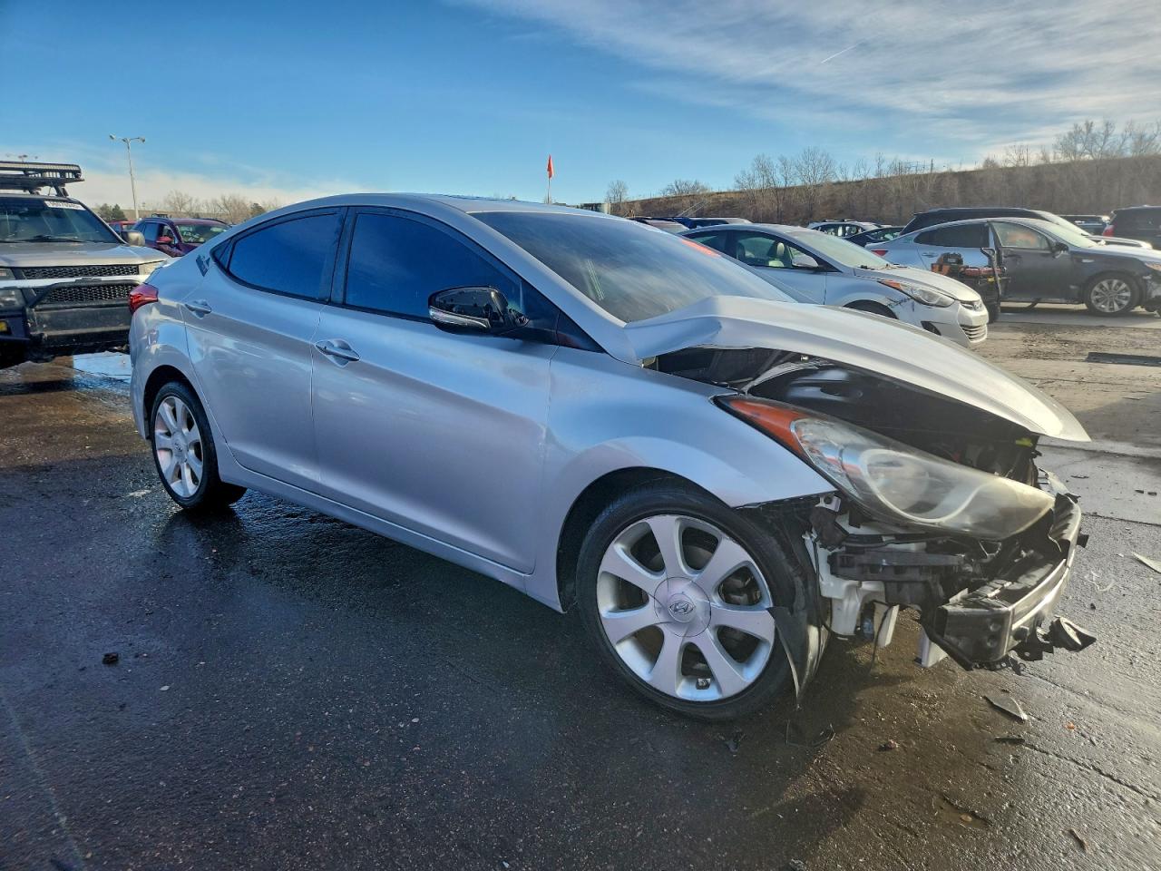 2013 HYUNDAI ELANTRA GLS photo 4