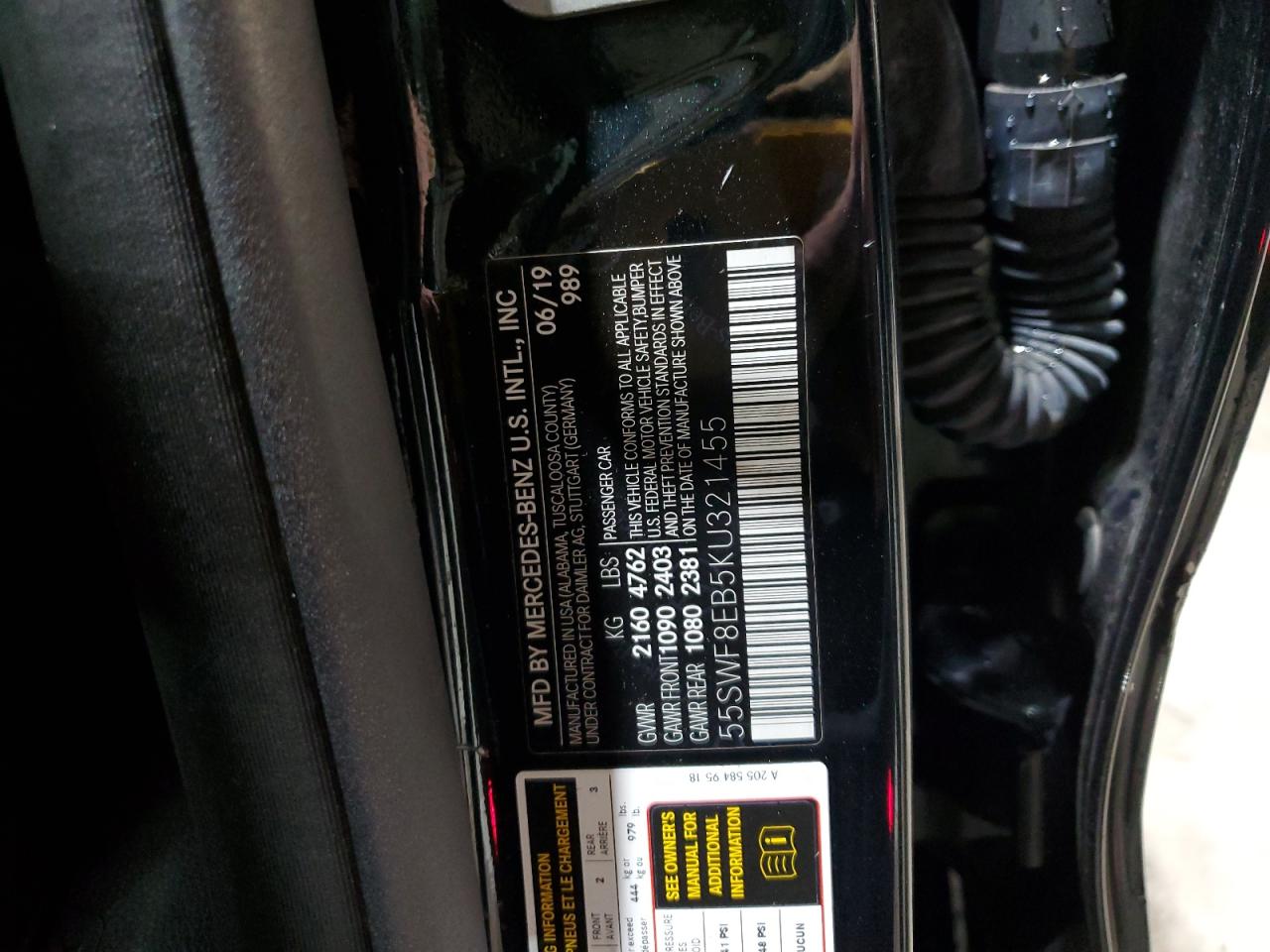 2019 MERCEDES-BENZ C 300 4MATIC photo 12