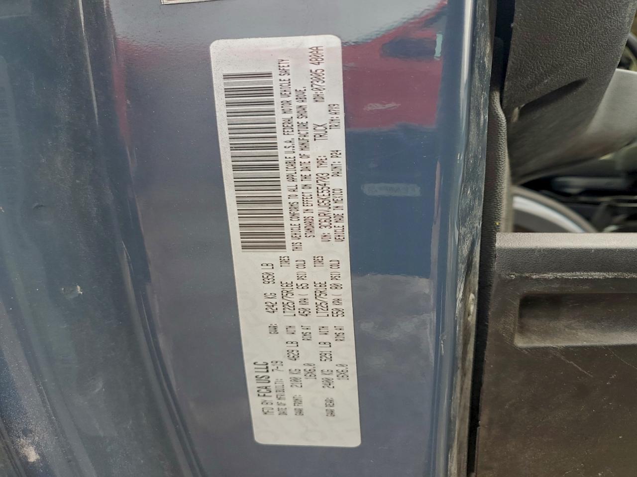 2019 RAM PROMASTER 3500 3500 HIGH photo 13