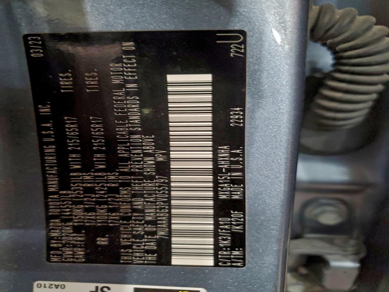 2023 TOYOTA COROLLA CROSS L photo 13