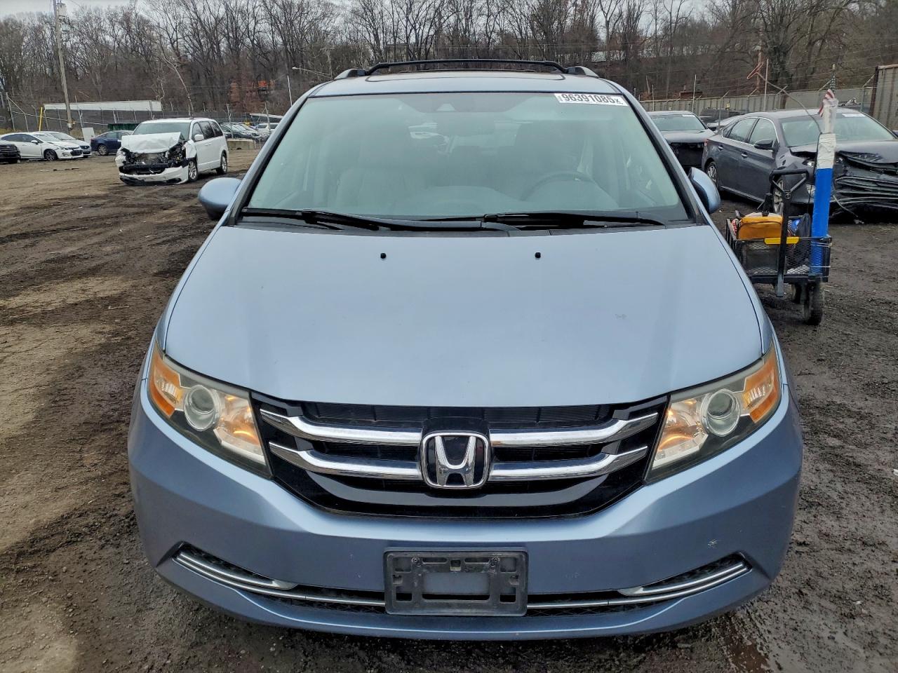 2014 HONDA ODYSSEY EXL photo 5