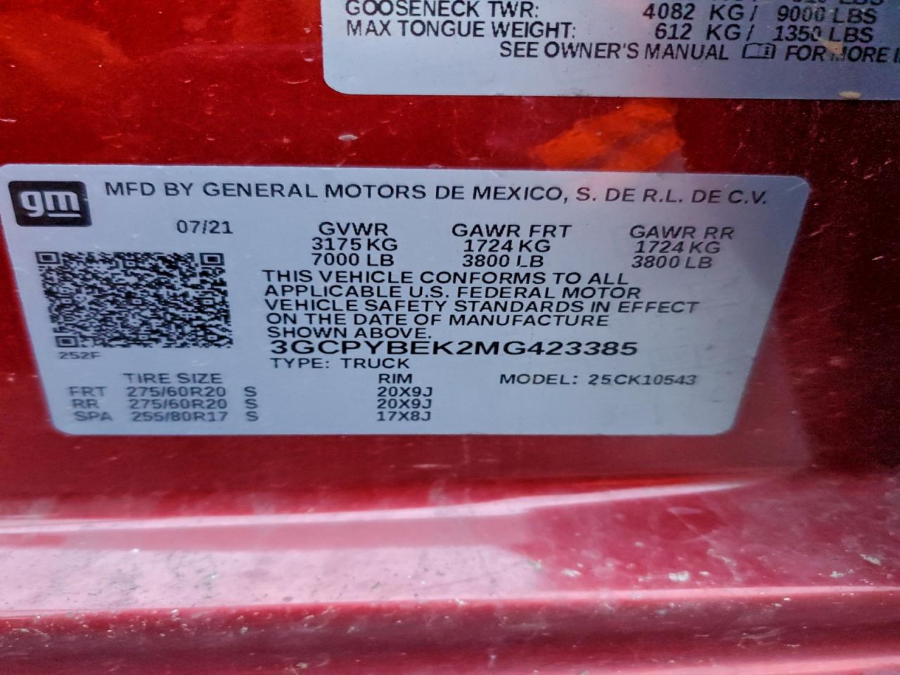 2021 CHEVROLET SILVERADO K1500 CUSTOM photo 13