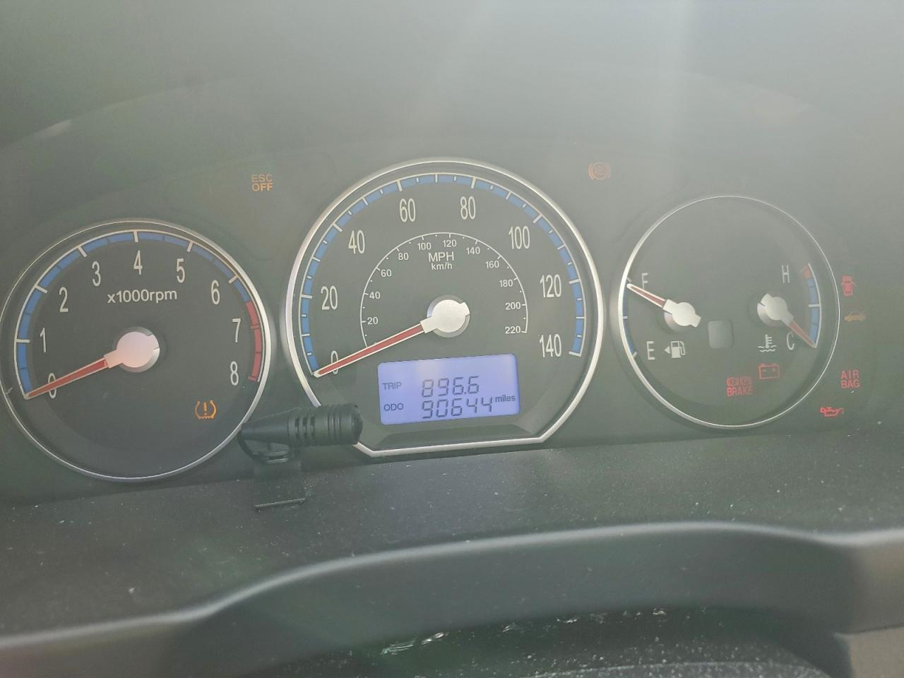 2009 HYUNDAI SANTA FE SE photo 9