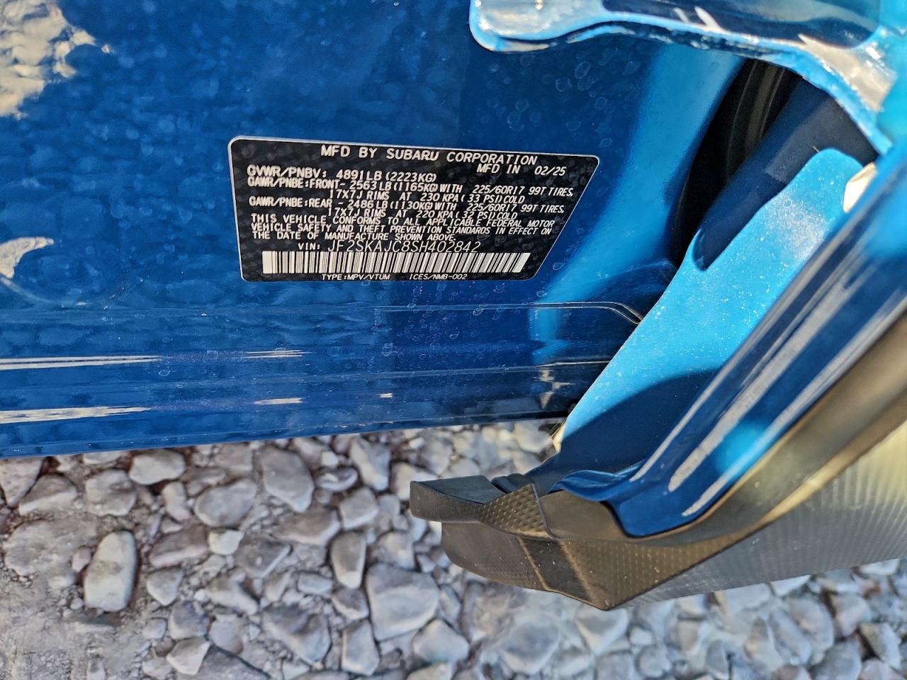 2025 SUBARU FORESTER WILDERNESS photo 14