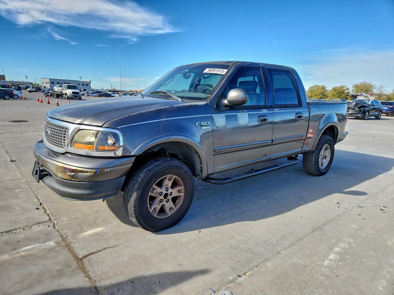 2003 FORD F150 SUPERCREW — FRONT END damage — photo 1