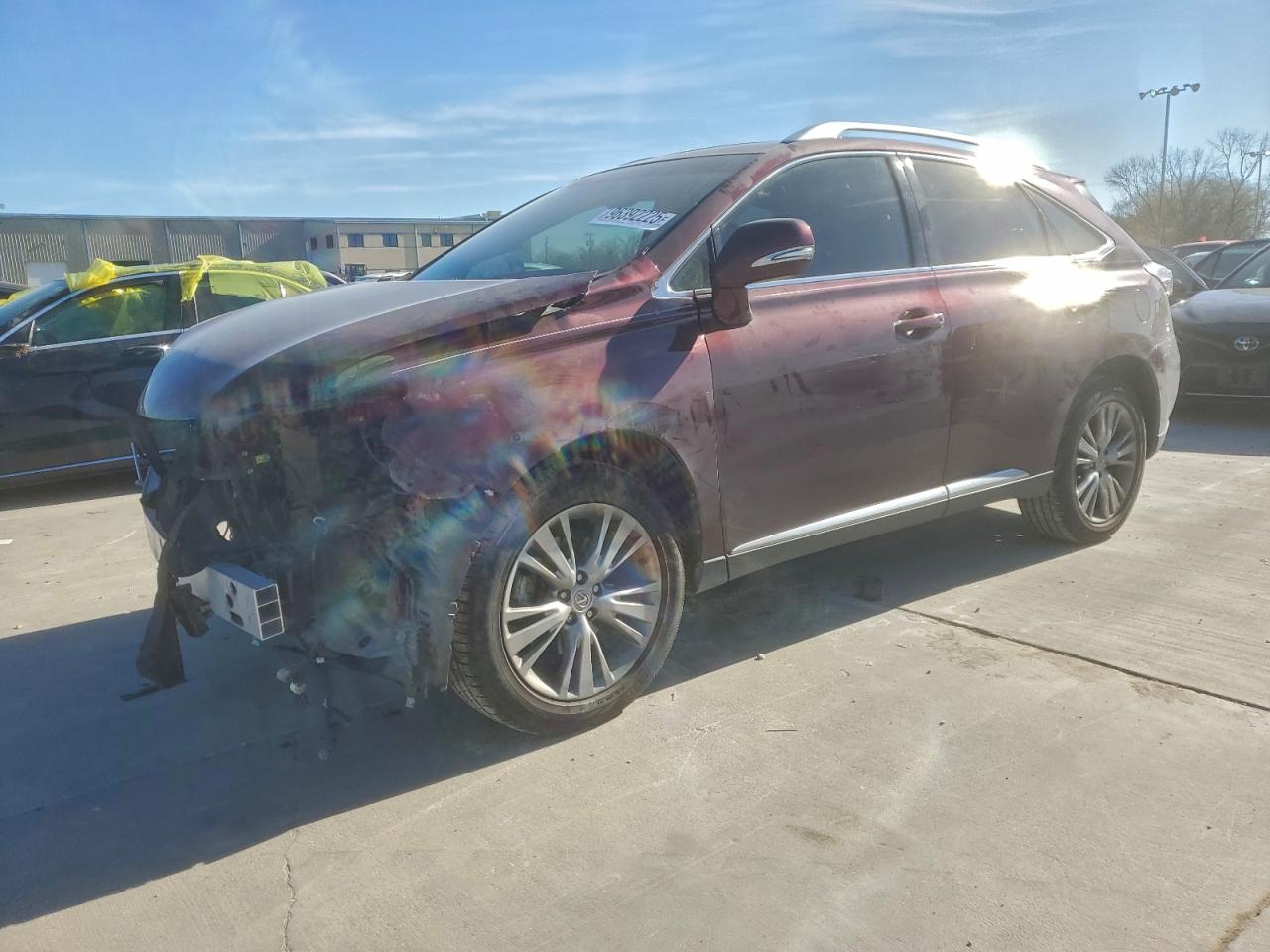 2013 LEXUS RX 350 — FRONT END damage — photo 1