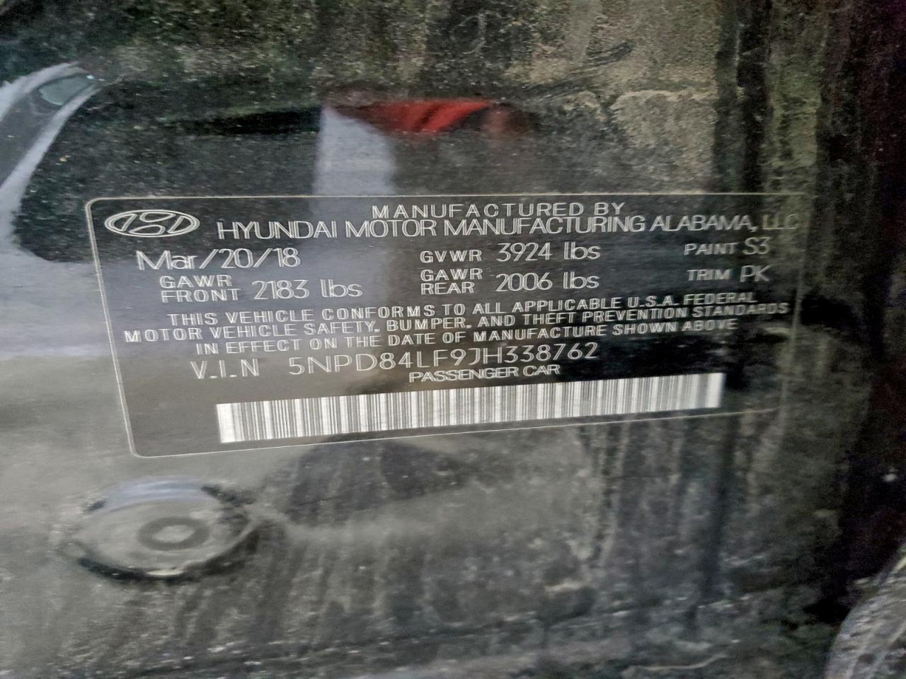 2018 HYUNDAI ELANTRA SEL photo 12