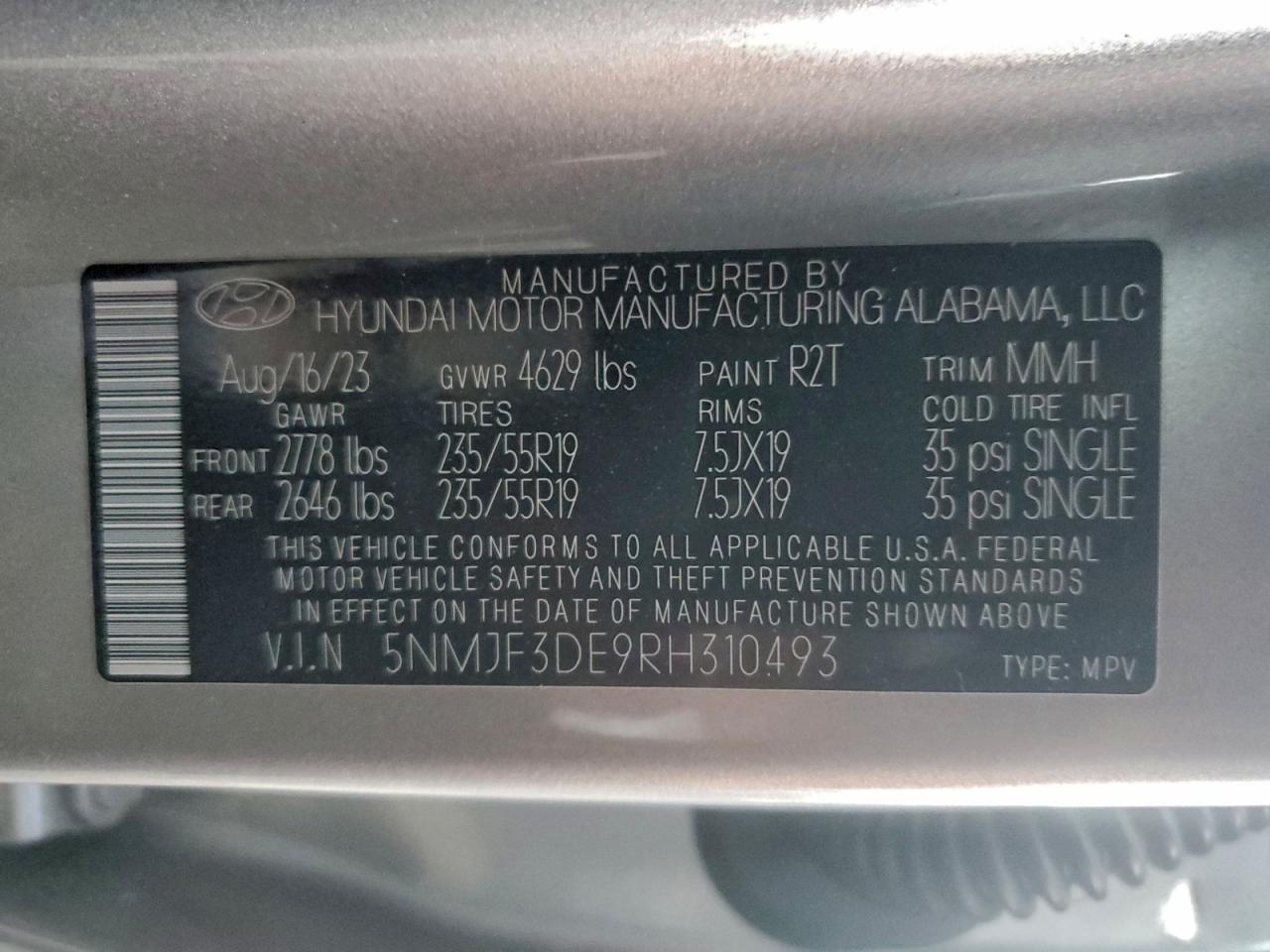 2024 HYUNDAI TUCSON SEL photo 14