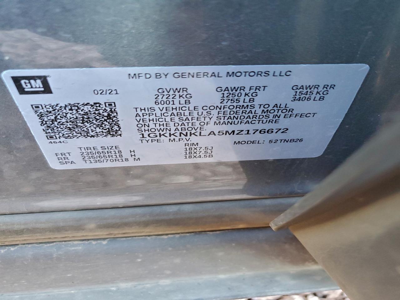 2021 GMC ACADIA SLE photo 23