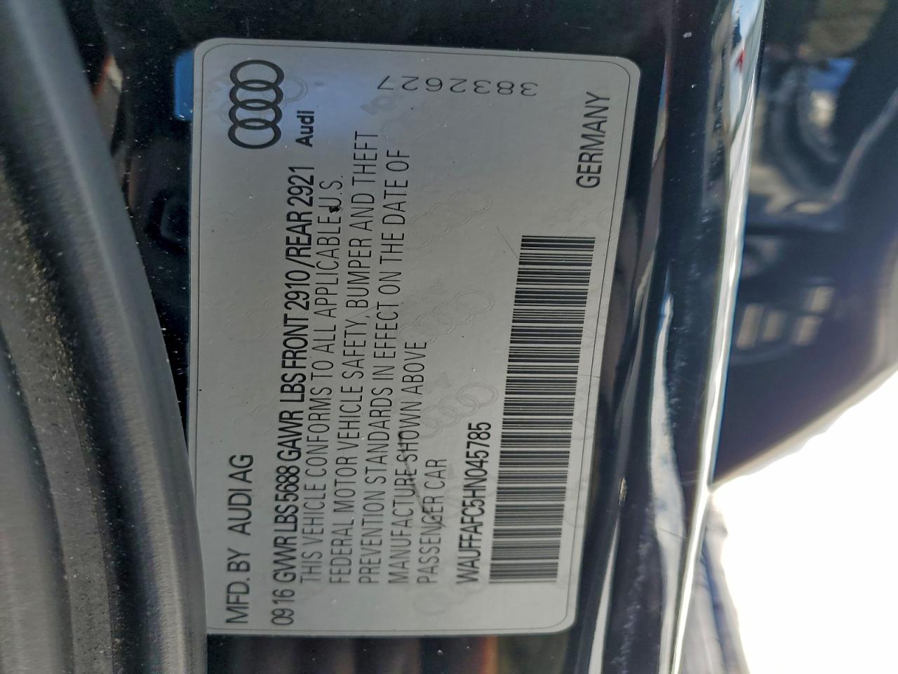2017 AUDI S6 PREMIUM PLUS photo 34