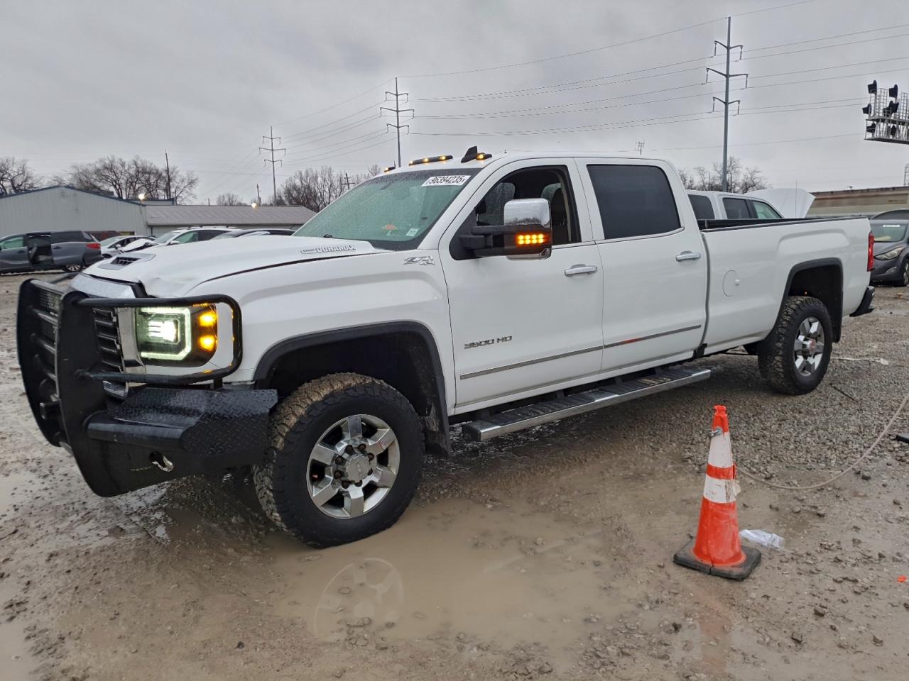 2017 GMC SIERRA K3500 SLT — FRONT END damage — photo 1