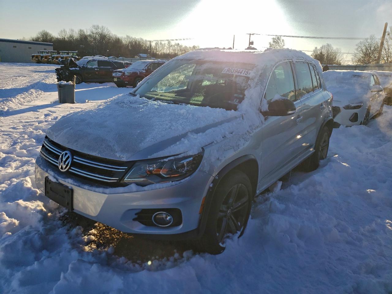 2017 VOLKSWAGEN TIGUAN SPORT — SIDE damage — photo 1