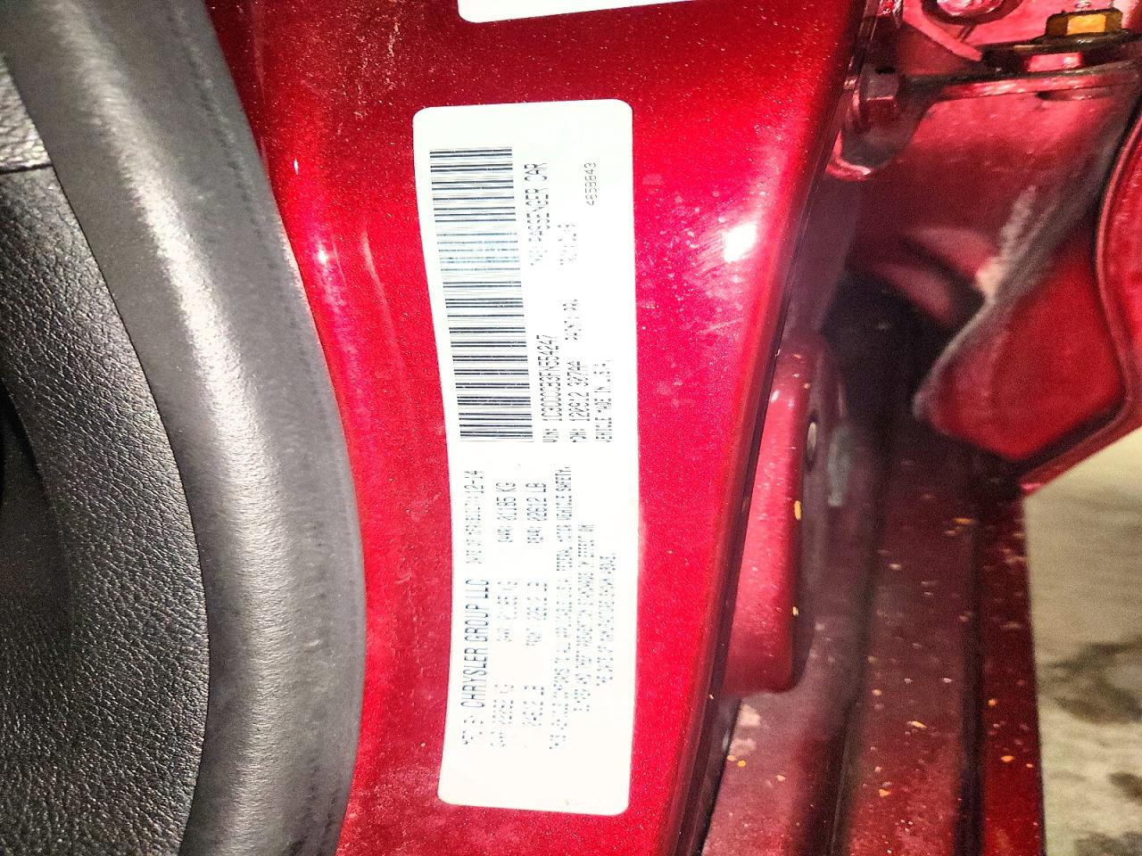 2015 CHRYSLER 200 C photo 12