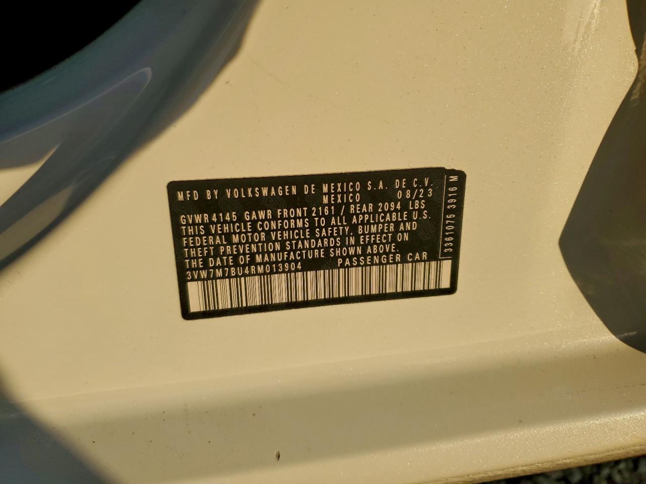 2024 VOLKSWAGEN JETTA SE photo 12