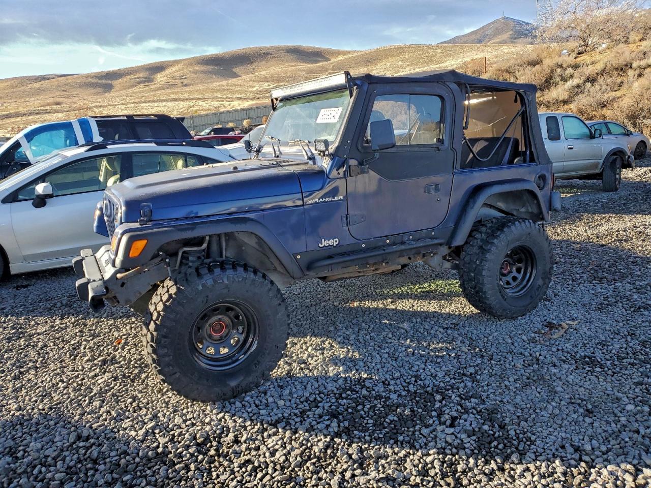 1997 JEEP WRANGLER / TJ SE — REAR END damage — photo 1