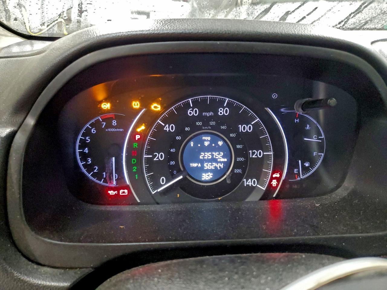 2013 HONDA CR-V EXL photo 9