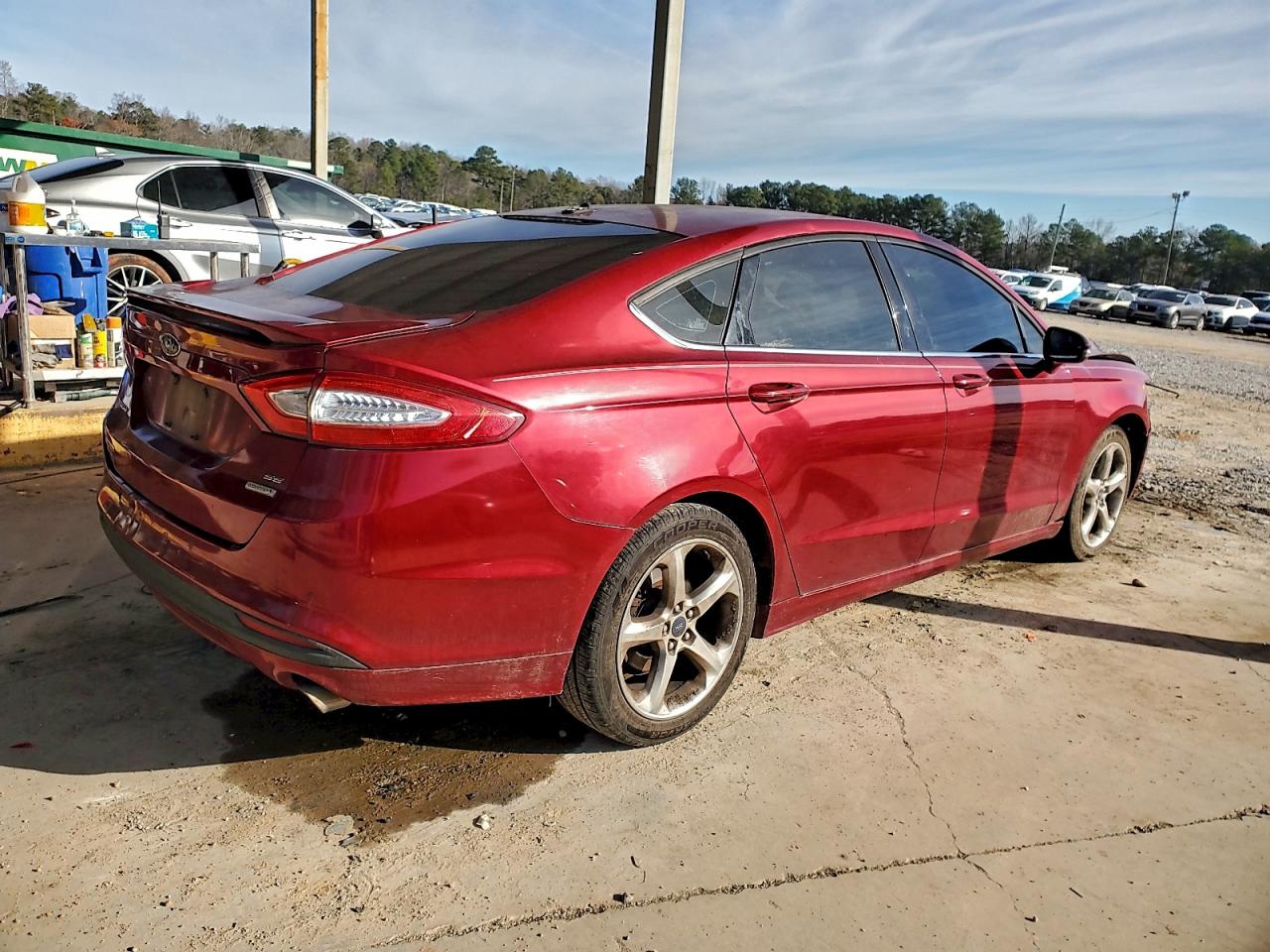 2015 FORD FUSION SE photo 3