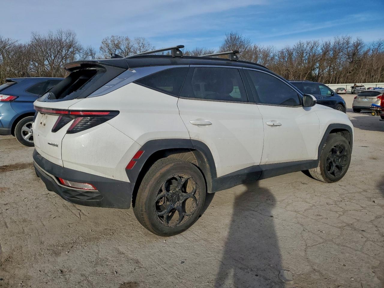 2022 HYUNDAI TUCSON BLUE photo 3