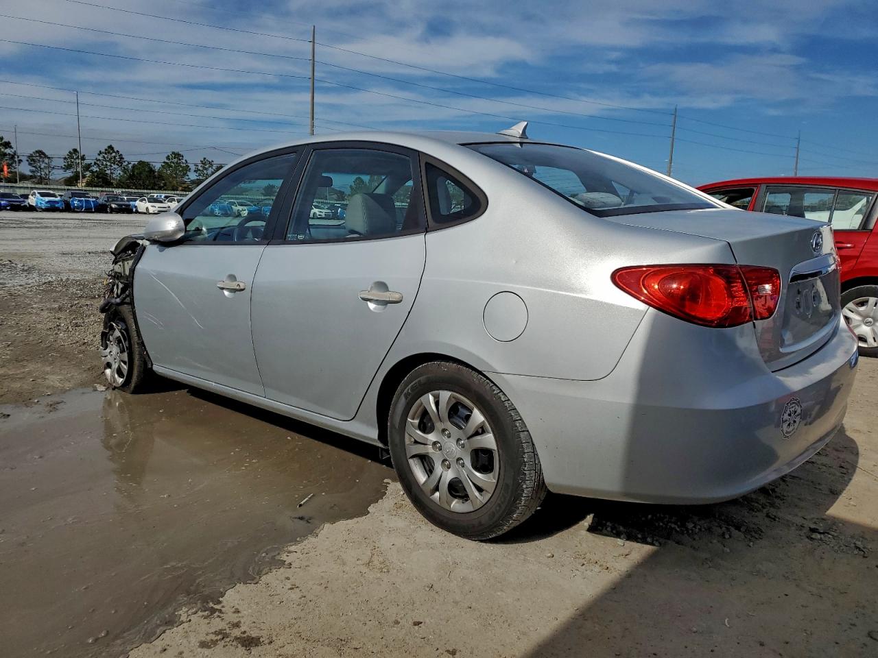 2010 HYUNDAI ELANTRA BLUE photo 2