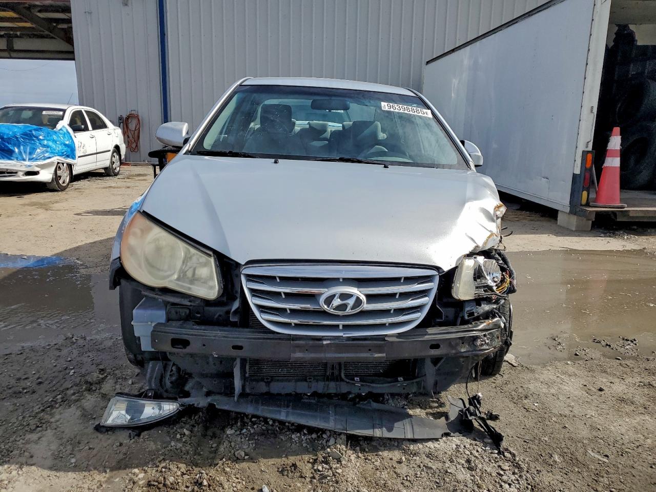 2010 HYUNDAI ELANTRA BLUE photo 5
