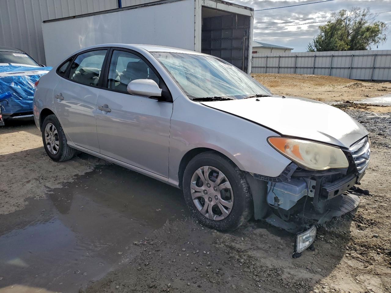 2010 HYUNDAI ELANTRA BLUE photo 4