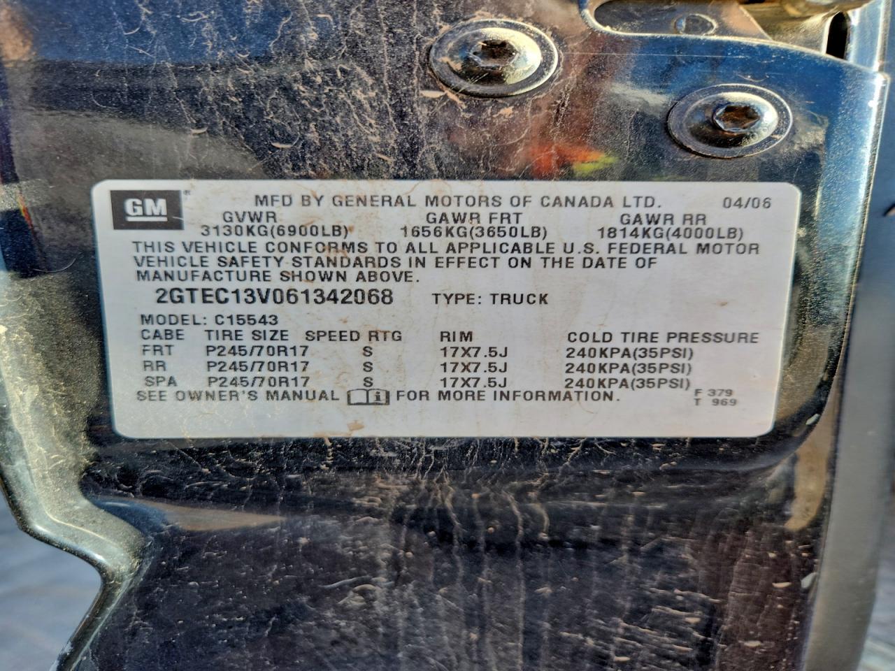 2006 GMC NEW SIERRA C1500 photo 12