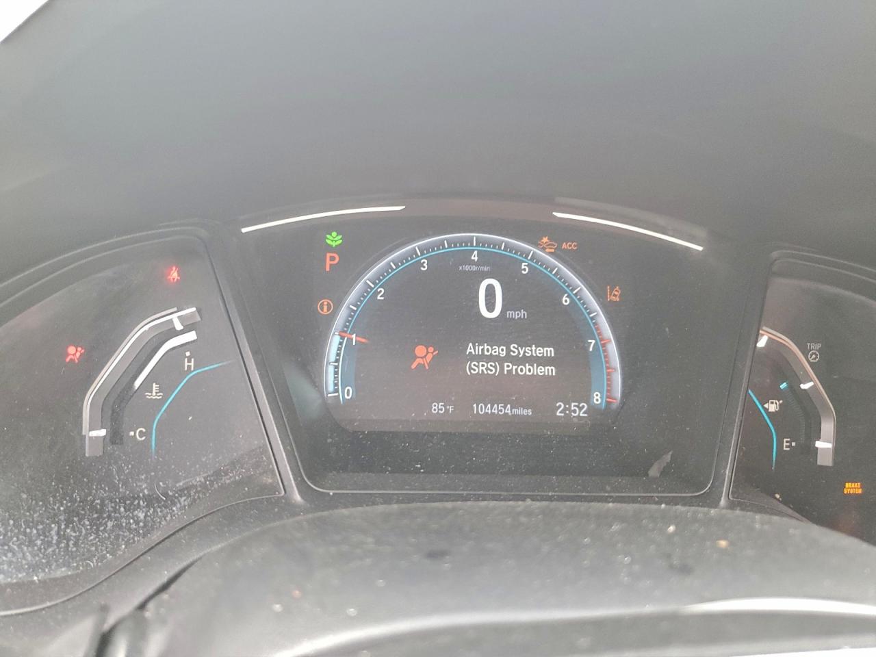 2020 HONDA CIVIC LX photo 9