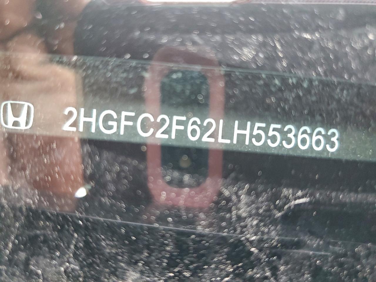 2020 HONDA CIVIC LX photo 12