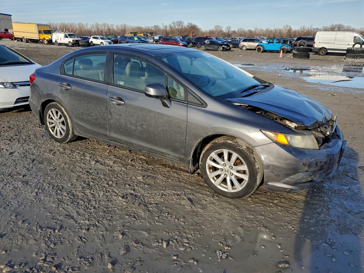 2012 HONDA CIVIC EX photo 4