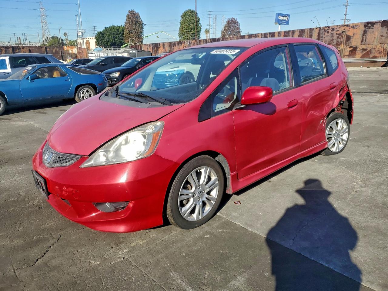2009 HONDA FIT SPORT — SIDE damage — photo 1