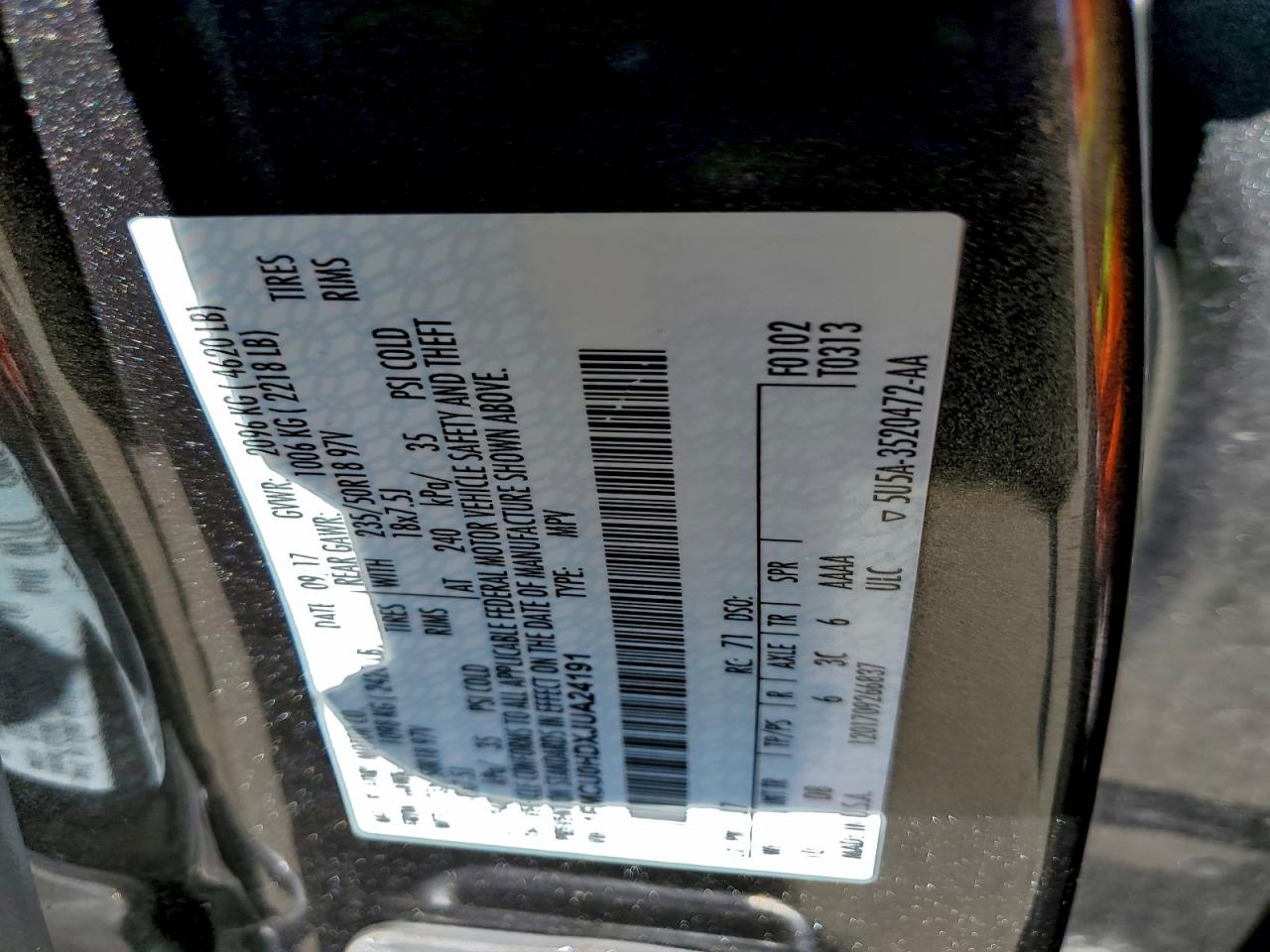 2018 FORD ESCAPE SEL photo 13