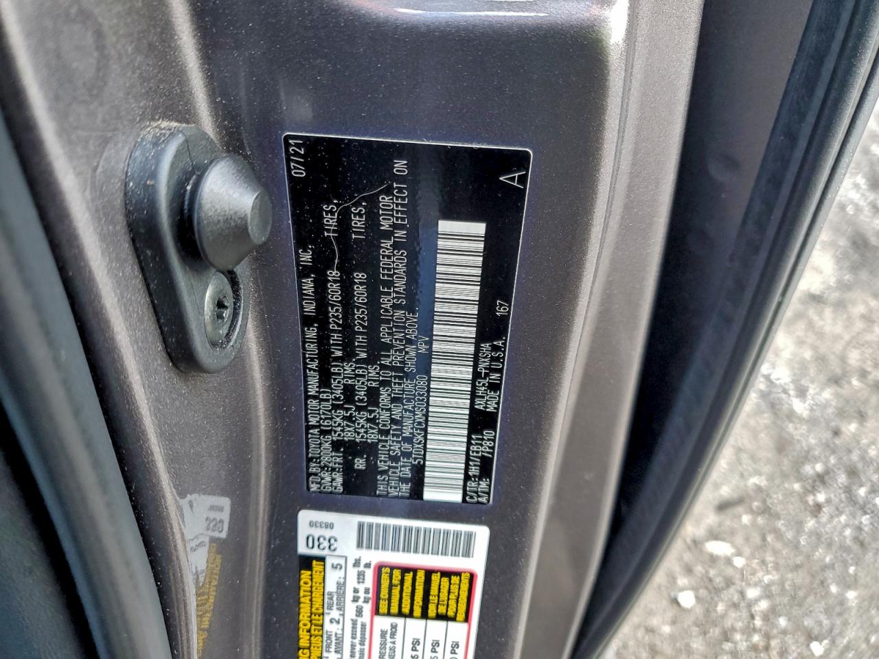 2021 TOYOTA SIENNA XSE photo 13
