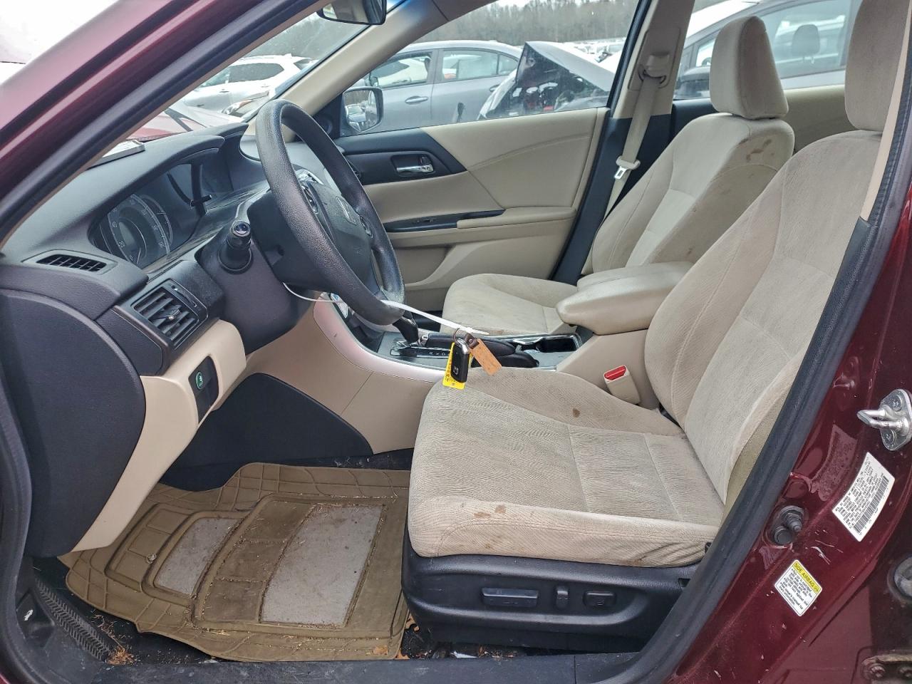 2013 HONDA ACCORD EX photo 13