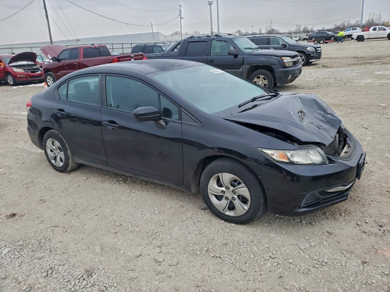 2015 HONDA CIVIC LX photo 4